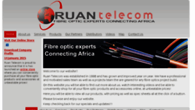 What Ruantel.co.za website looked like in 2017 (7 years ago)
