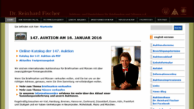 What Reinhardfischerauktionen.de website looked like in 2017 (7 years ago)