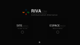 What Rivacom.fr website looked like in 2017 (7 years ago)