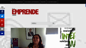 What Revistaemprende.cl website looked like in 2017 (7 years ago)
