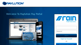 What Rain.paylution.com website looked like in 2017 (7 years ago)