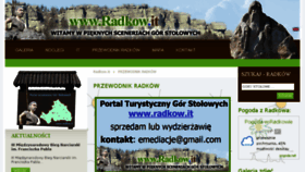 What Radkow.it website looked like in 2017 (7 years ago)