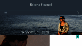 What Robertapimentel.com website looked like in 2017 (7 years ago)