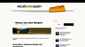 What Relaisundalpen.com website looked like in 2017 (7 years ago)