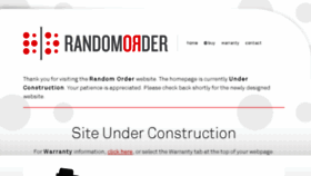 What Randomorderproducts.com website looked like in 2017 (7 years ago)