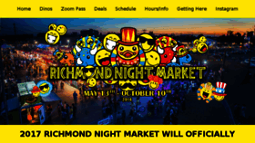 What Richmondnightmarket.com website looked like in 2017 (7 years ago)