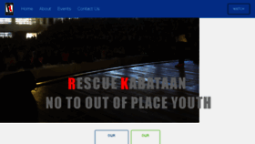 What Rescuekabataan.org website looked like in 2017 (7 years ago)