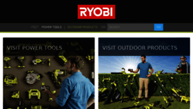 What Ryobi.com.au website looked like in 2017 (7 years ago)