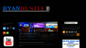 What Ryanbitcoin.com website looked like in 2017 (7 years ago)