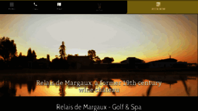 What Relais-margaux.fr website looked like in 2017 (7 years ago)
