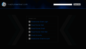 What Roadrunnermail.com website looked like in 2017 (7 years ago)