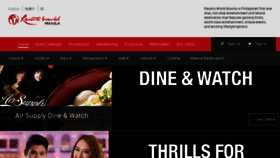 What Rwmanila.com website looked like in 2017 (7 years ago)