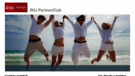 What Riupartnerclub.com website looked like in 2017 (7 years ago)