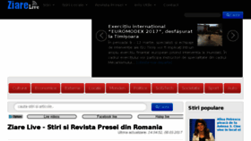 What Romaniatv.ro website looked like in 2017 (7 years ago)