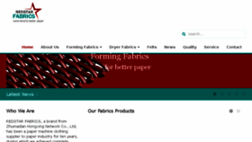 What Redstarfabrics.com website looked like in 2017 (7 years ago)