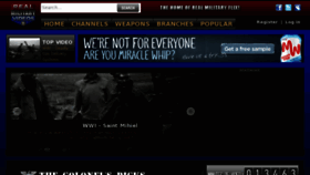 What Realmilitarynetwork.com website looked like in 2011 (13 years ago)