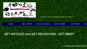 What Recruitme2play.com website looked like in 2017 (7 years ago)