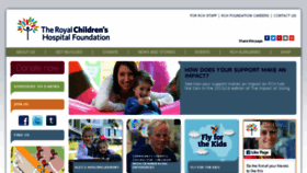 What Rchfoundation.org.au website looked like in 2017 (7 years ago)