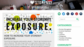 What Resources.storenvy.com website looked like in 2017 (7 years ago)