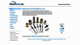 What Rivetdirect.com website looked like in 2017 (7 years ago)