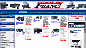 What Remorques-franc.com website looked like in 2017 (7 years ago)