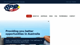 What Rpsmigration.com.au website looked like in 2017 (7 years ago)
