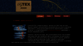 What Rytexjeans.pl website looked like in 2017 (7 years ago)
