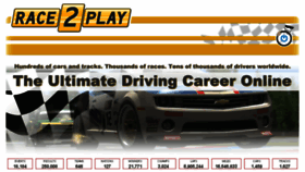 What Race2play.com website looked like in 2017 (7 years ago)