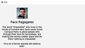 What Ragageles.com website looked like in 2017 (7 years ago)