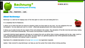 What Rechnung-plus.de website looked like in 2017 (7 years ago)