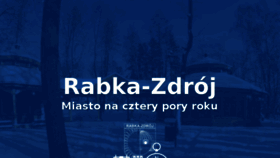 What Rabka.pl website looked like in 2017 (7 years ago)