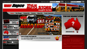 What Repco.com.au website looked like in 2017 (7 years ago)