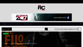 What Radiocomas.com.pe website looked like in 2017 (7 years ago)