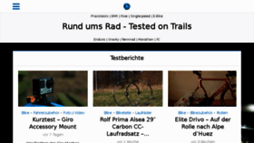 What Rund-ums-rad.info website looked like in 2017 (7 years ago)