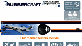 What Rubbercraft.com website looked like in 2017 (7 years ago)