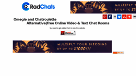 What Radchats.com website looked like in 2017 (7 years ago)