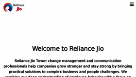 What Reliancejio4gtower.com website looked like in 2017 (7 years ago)