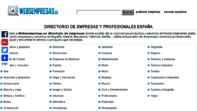 What Red.websempresas.es website looked like in 2017 (7 years ago)