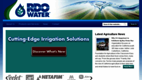 What Rdowater.com website looked like in 2017 (7 years ago)