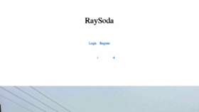 What Raysoda.com website looked like in 2017 (7 years ago)