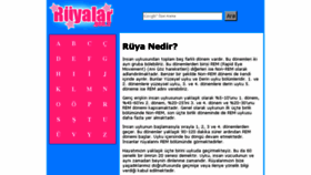 What Ruyalar.gen.tr website looked like in 2017 (7 years ago)