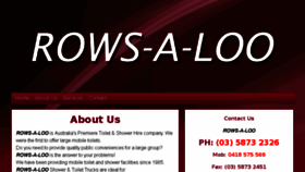 What Rowsaloo.com.au website looked like in 2017 (7 years ago)