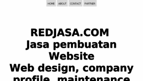 What Redjasa.com website looked like in 2017 (7 years ago)