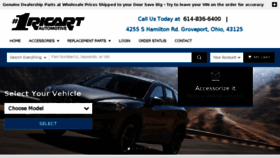 What Ricartparts.com website looked like in 2017 (7 years ago)