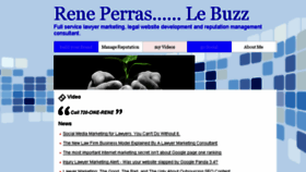 What Reneperras.com website looked like in 2017 (7 years ago)