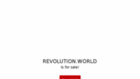 What Revolution.world website looked like in 2017 (7 years ago)