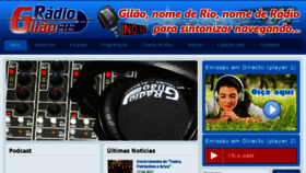 What Radiogilao.com website looked like in 2017 (7 years ago)
