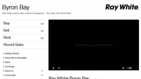 What Rwbyronbay.com website looked like in 2017 (7 years ago)