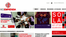 What Redemprendia.org website looked like in 2017 (7 years ago)