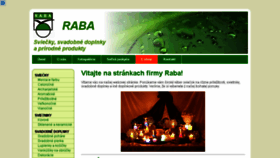 What Raba.sk website looked like in 2017 (6 years ago)